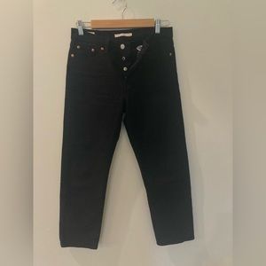 Levi wedgie straight black